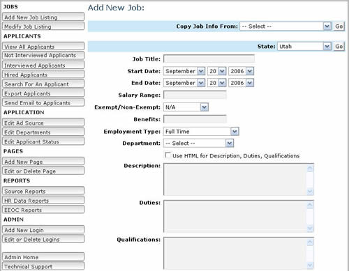 Job Management Software by iApplicants