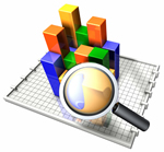 Career Site Trafic Analytics Graph